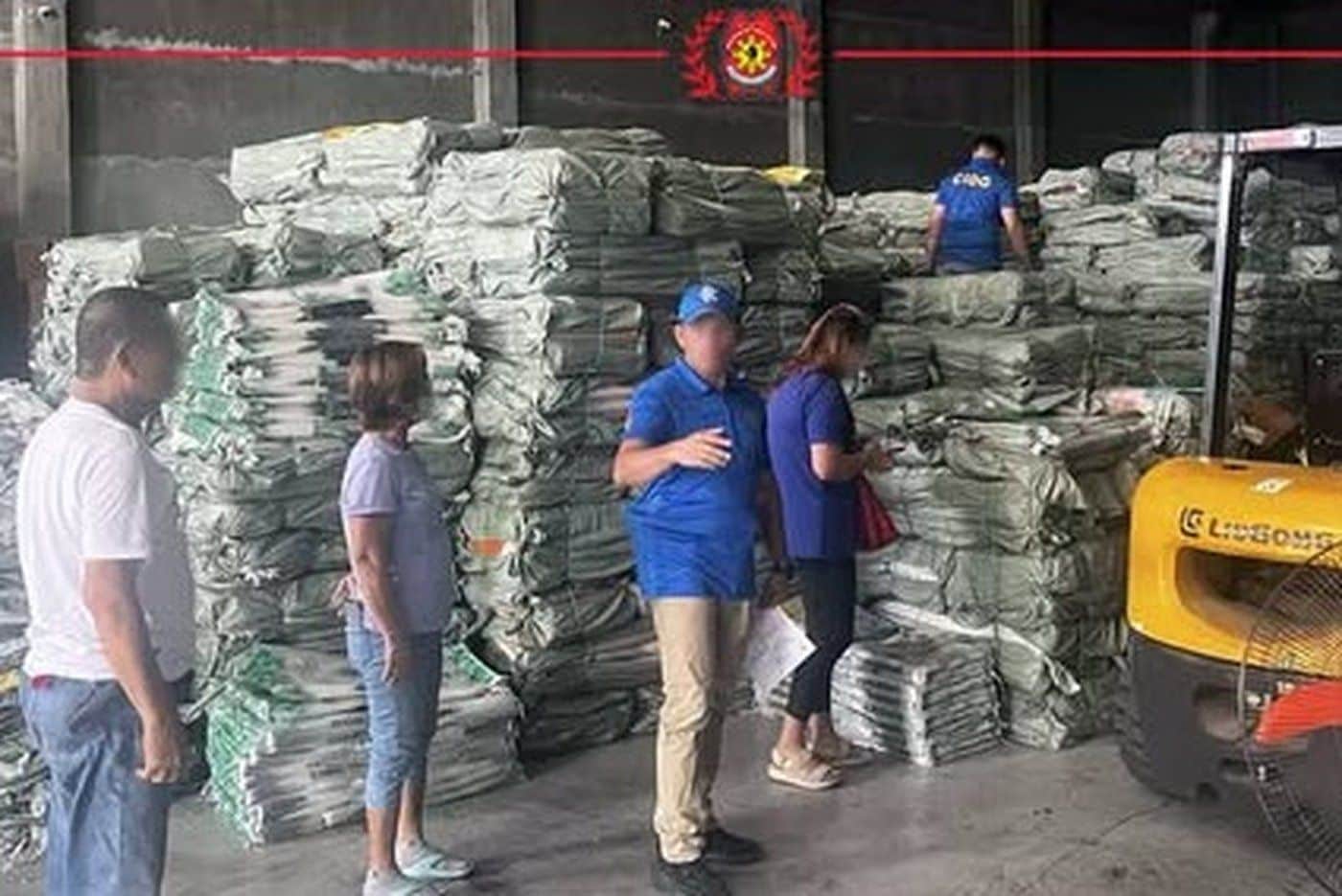 2 arrested over alleged counterfeit rice sacks in Bulacan