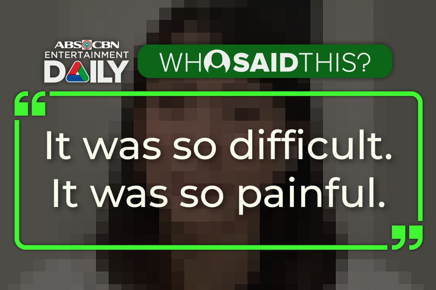 WHO SAID THIS: How LJ Reyes bounced back from a painful relationship