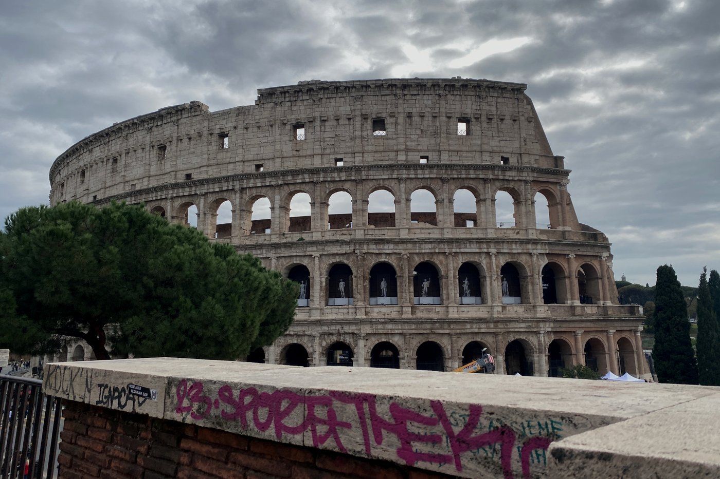 Level of Rome Colosseum closed after worker death