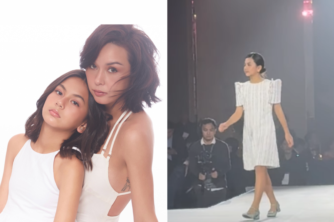 Beauty Gonzalez’s daughter Olivia Crisologo takes her first runway