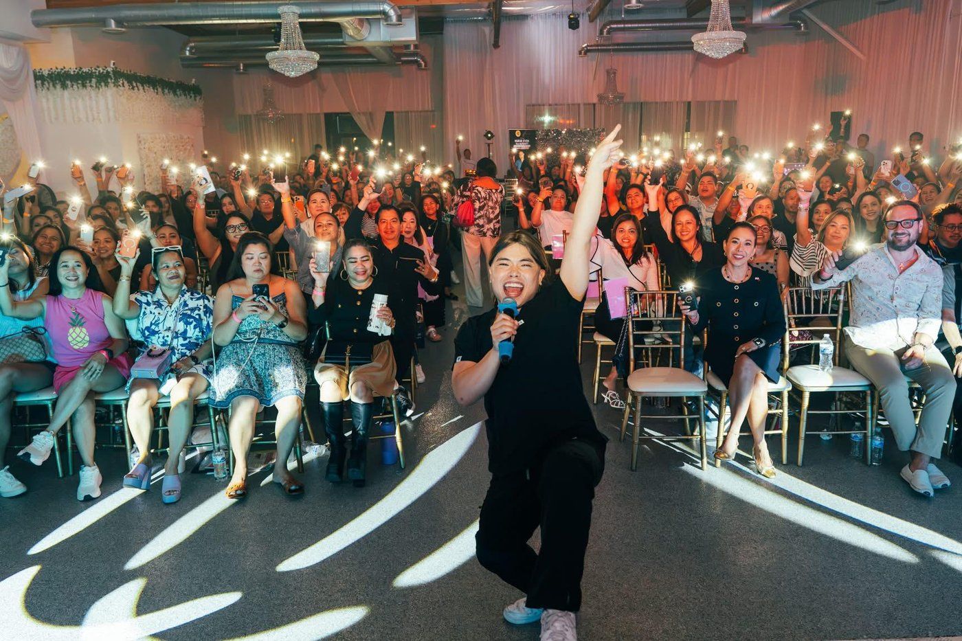Nurse Even brings laughter, message of self-care to OFWs on world tour