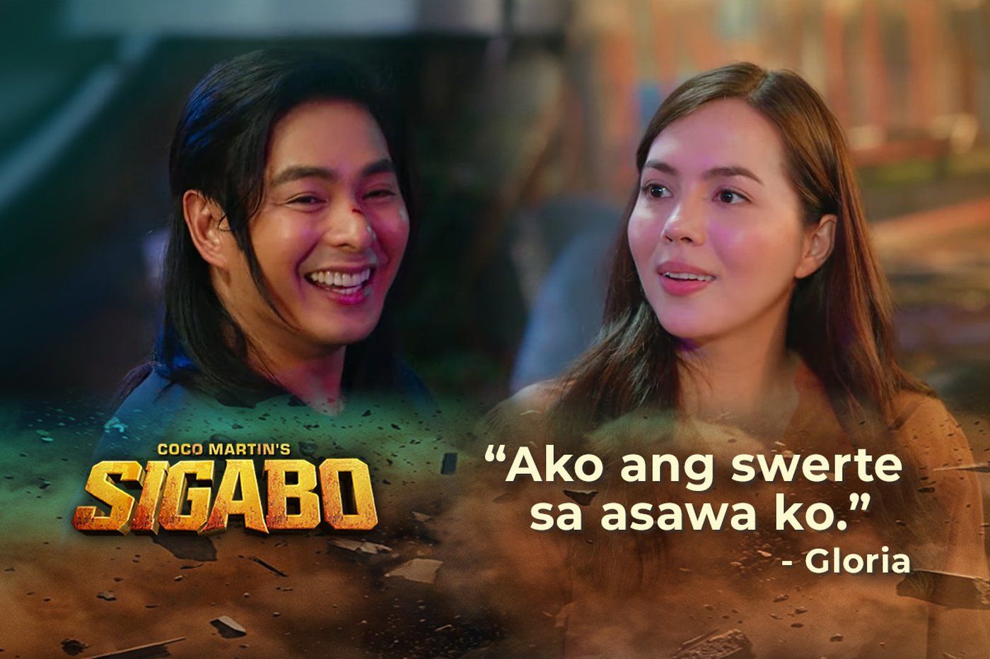 Sigabo: Gloria at Gabo, inamin na maswerte sila sa isa't isa | Episode 68
